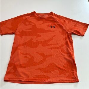 Under Armour Orange Short Sleeve Performance Tee